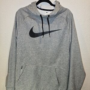 Nike Men's Heather Gray Hoodie
